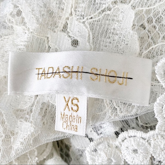 BHLDN by TADASHI SHOJI Sydney Lace Topper - Picture 8 of 9